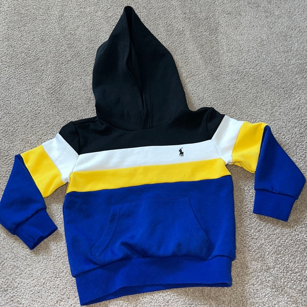 Toddler Boy Polo Hoodie